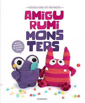 portada Amigurumi Monsters: Revealing 15 Scarily Cute Yarn Monsters 