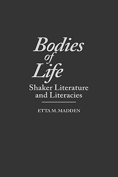portada bodies of life: shaker literature and literacies (en Inglés)