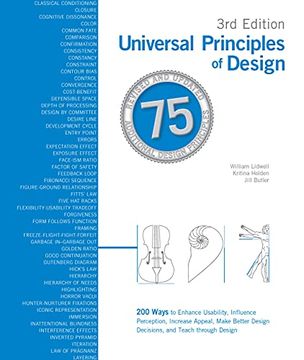 portada Universal Principles of Design, Completely Updated and Expanded Third Edition: 200 Ways to Enhance Usability, Influence Perception, Increase Appeal,. Design (Volume 1) (Rockport Universal) (en Inglés)
