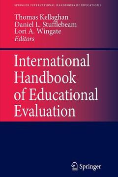 portada International Handbook of Educational Evaluation: Part One: Perspectives / Part Two: Practice (en Inglés)