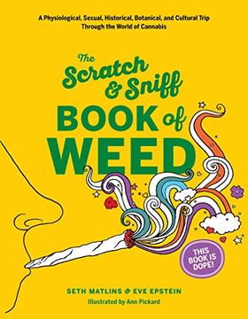 portada Scratch and sniff book of weed (en Inglés)