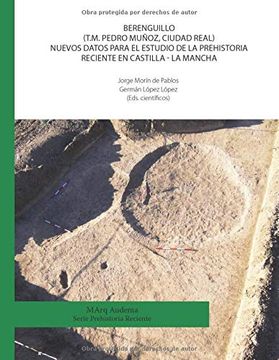 portada Berenguillo (T. M. Pedro Muñoz, Ciudad Real)Nuevos Datos Para el Estudio de la Prehistoria Reciente en Castilla - la Mancha