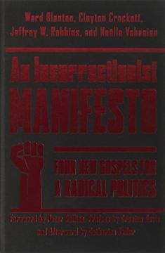 portada An Insurrectionist Manifesto: Four new Gospels for a Radical Politics (Insurrections: Critical Studies in Religion, Politics, and Culture) (en Inglés)