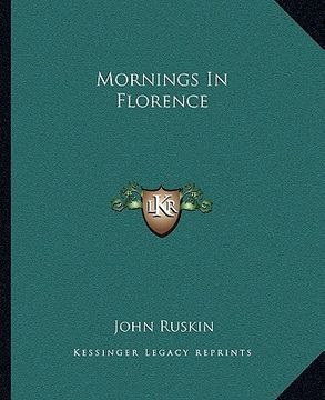 portada mornings in florence (in English)