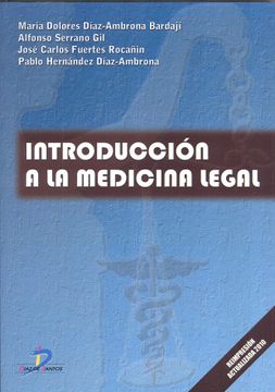 portada Introducción a la Medicina Legal (in Spanish)