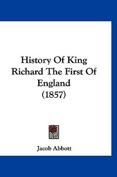 portada history of king richard the first of england (1857)