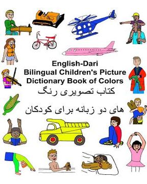 portada English-Dari Bilingual Children's Picture Dictionary Book of Colors