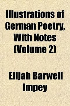portada illustrations of german poetry, with notes (volume 2)