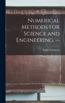 portada Numerical Methods for Science and Engineering. -- (en Inglés)