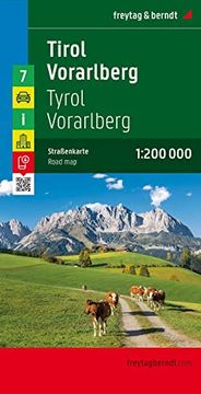 portada Tirol-Vorarlberg. Autokarte. 1: 200 000.
