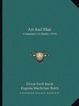 portada art and man: comparative art studies (1918)