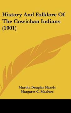 portada history and folklore of the cowichan indians (1901)