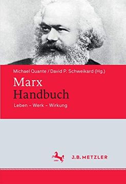 portada Marx-Handbuch: Leben - Werk - Wirkung (en Alemán)