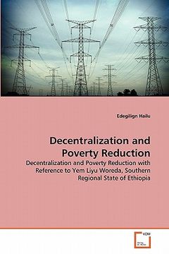 portada decentralization and poverty reduction (en Inglés)