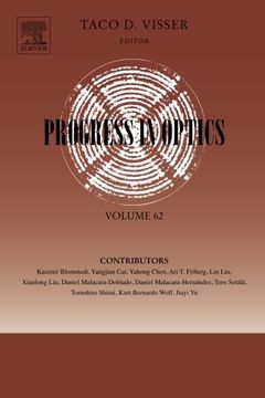 portada Progress in Optics, Volume 62 (in English)