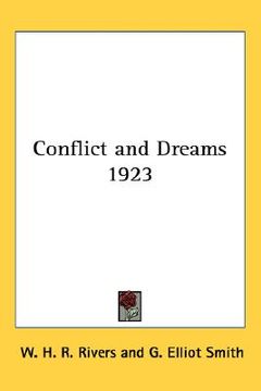 portada conflict and dreams 1923 (en Inglés)