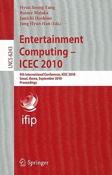portada entertainment computing: icec 2010 (in English)