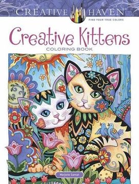 portada Adult Coloring Creative Kittens Coloring Book (Creative Haven Coloring Books) (en Inglés)