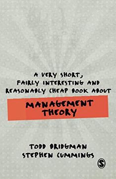 portada A Very Short, Fairly Interesting and Reasonably Cheap Book About Management Theory (Very Short, Fairly Interesting & Cheap Books) (en Inglés)