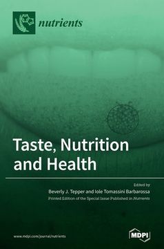 portada Taste, Nutrition and Health (en Inglés)