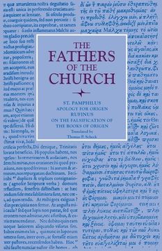 portada Apology for Origen with On the Falsification of the Books of Origen by Rufinus (en Inglés)