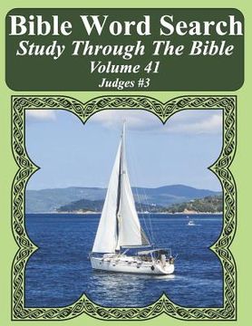 portada Bible Word Search Study Through The Bible: Volume 41 Judges #3 (en Inglés)