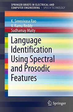 portada Language Identification Using Spectral and Prosodic Features (SpringerBriefs in Electrical and Computer Engineering)