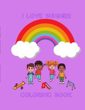 portada I Love Summer: Coloring Book