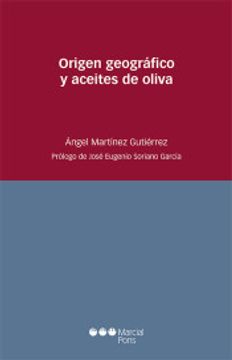 portada Origen Geográfico y Aceites de Oliva (in Spanish)
