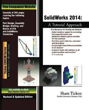 portada SolidWorks 2014: A Tutorial Approach