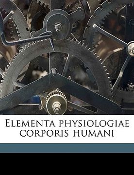 portada Elementa physiologiae corporis humani Volume 8 (en Latin)