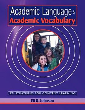portada academic language & academic vocabulary (in English)