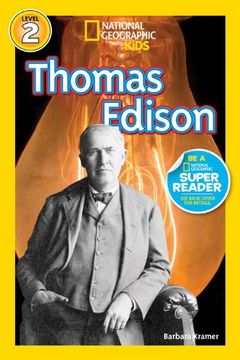 portada National Geographic Readers: Thomas Edison (Readers Bios) (en Inglés)