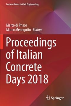 portada Proceedings of Italian Concrete Days 2018 (en Inglés)
