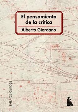 portada El Pensamiento de la Crítica (in Spanish)