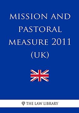portada Mission and Pastoral Measure 2011 (Uk) (en Inglés)
