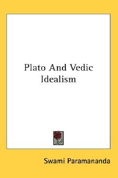 portada plato and vedic idealism (en Inglés)