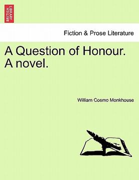 portada a question of honour. a novel. (en Inglés)