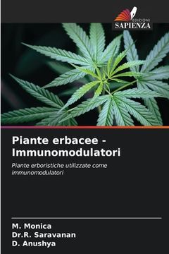 portada Piante erbacee -Immunomodulatori (en Italiano)