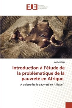 portada Introduction à l'étude de la problématique de la pauvreté en Afrique (in French)