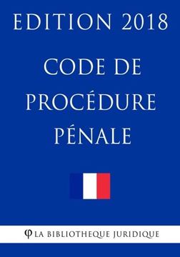portada Code de procédure pénale: Edition 2018