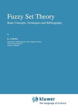 portada fuzzy set theory: basic concepts, techniques and bibliography