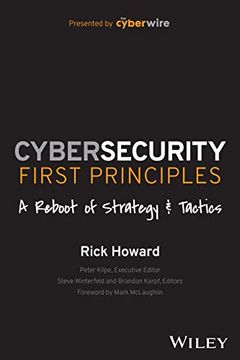 portada Cybersecurity First Principles: A Reboot of Strategy and Tactics (en Inglés)