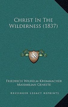 portada christ in the wilderness (1837) (in English)