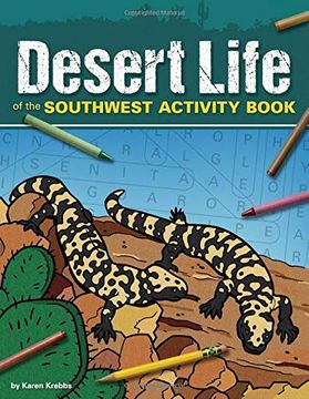 portada Desert Life of the Southwest Activity Book (Color and Learn) 