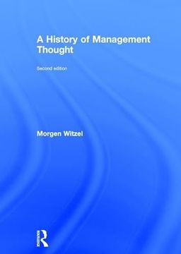 portada A History of Management Thought (en Inglés)