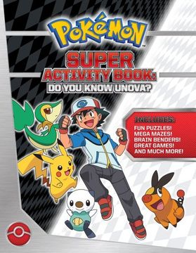 portada Pokémon Super Activity Book: Do you Know Unova? (Pokemon Pikachu Press) (en Inglés)