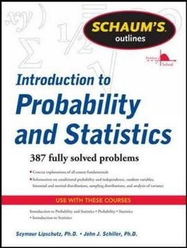 portada Schaum's Outline of Introduction to Probability and Statistics (in English)