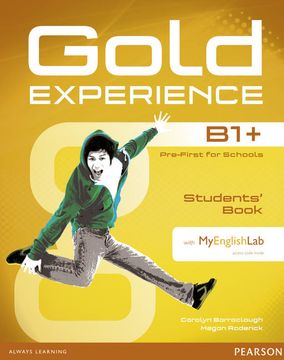portada Gold Experience b1+ Students' Book With Dvd-Rom and Mylab Pack 