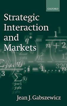 portada Strategic Interaction and Markets (en Inglés)